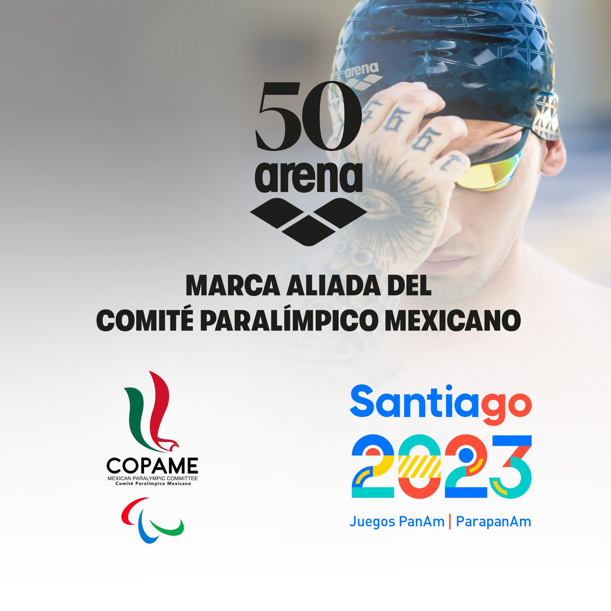 Aliados del Comité Paralímpico Mexicano en los Juegos Panamericanos Santiago 2023. Arena, junto a los atletas, construyendo historias de éxito y superación. 
Mucho éxito a todos los atletas.