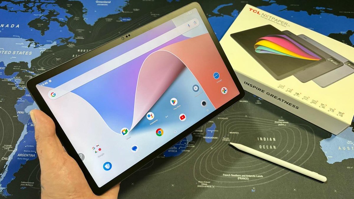 MikyAncona's tweet image. Ecco il nuovo TCL NXTPAPER 11 
un tablet Android con un display che sembra di carta 
@TCL_Global @TCL_Europe  
youtu.be/P7h0BE_aGN8?si…
#tcl #tclnxtpaper #TCLNXTPAPER11 #mikyancona #tablet #android #paper #tech #technology #technews #techblogger #techblog #blog #blogger