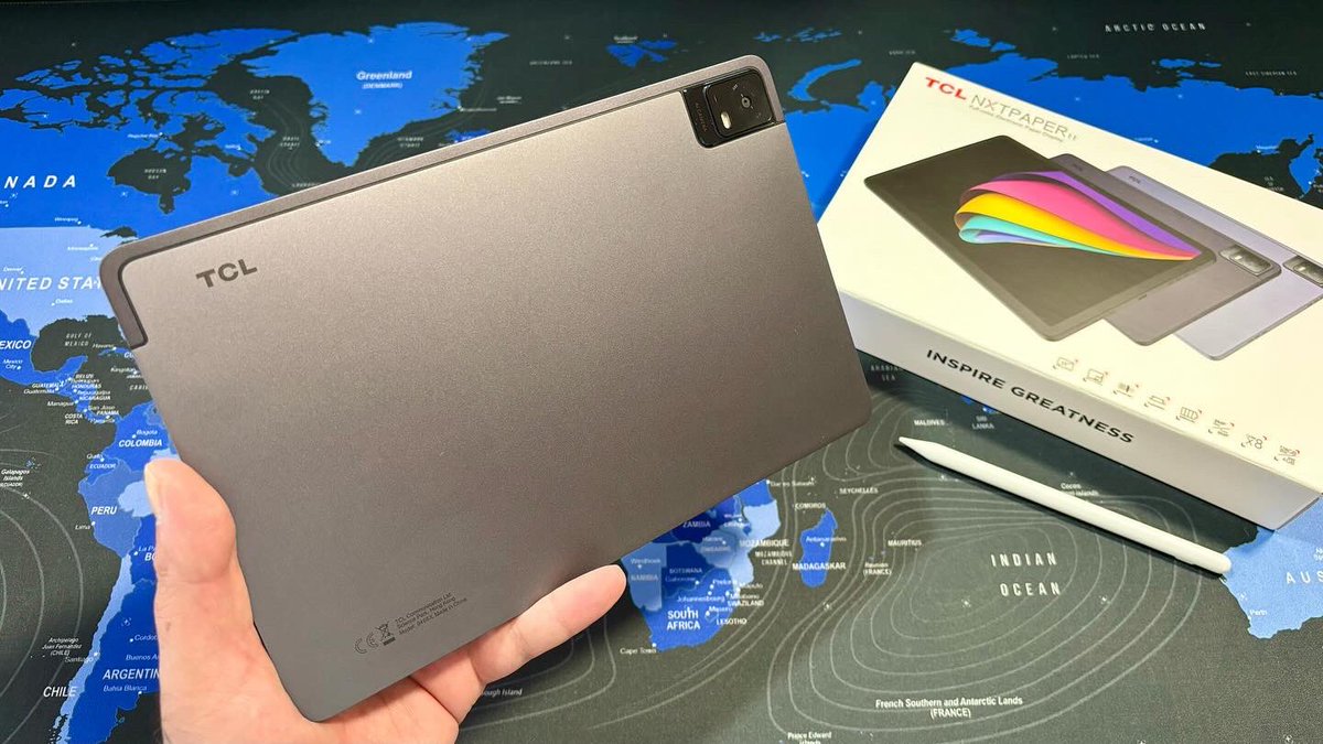 MikyAncona's tweet image. Ecco il nuovo TCL NXTPAPER 11 
un tablet Android con un display che sembra di carta 
@TCL_Global @TCL_Europe  
youtu.be/P7h0BE_aGN8?si…
#tcl #tclnxtpaper #TCLNXTPAPER11 #mikyancona #tablet #android #paper #tech #technology #technews #techblogger #techblog #blog #blogger