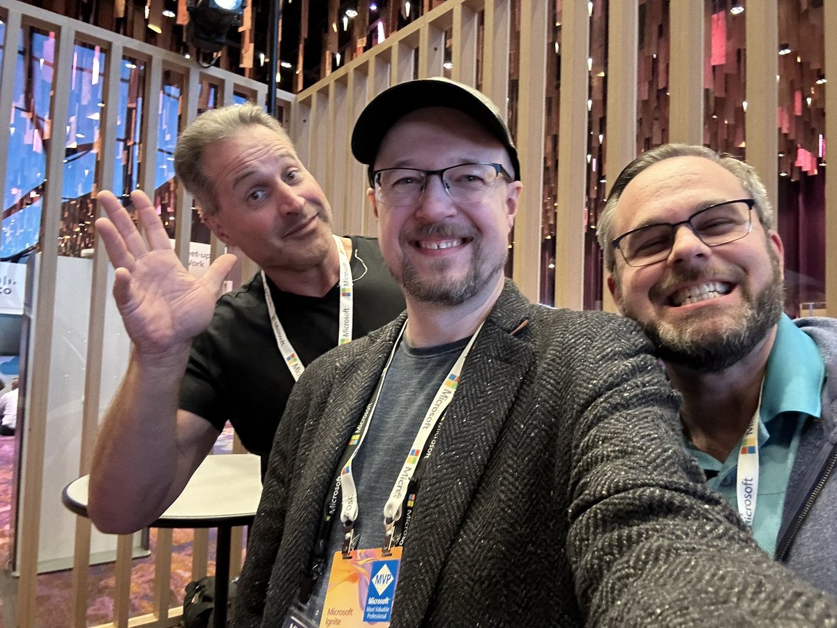 Sitting in SeaTac waiting for flight #1 to Phoenix, reflecting on an excellent week of learning and sharing, and of course seeing friends old and new! Hopefully Microsoft saw the value in the larger event this year, and continues to grow it, as the rest of the industry has done.