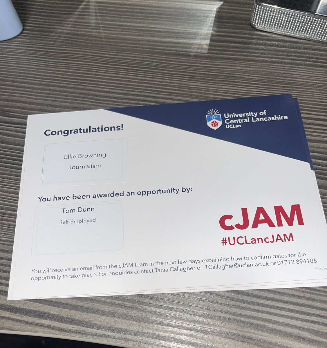 elliebrowningxo's tweet photo. Incredible day at #UCLancJAM so grateful to have been giving these incredible opportunities! https://t.co/LYgIaVDZCh