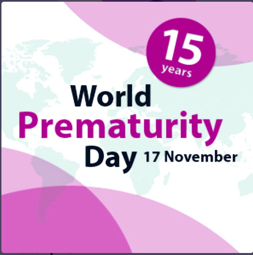 Happy world prematurity day to our small but mighty babies 💜
