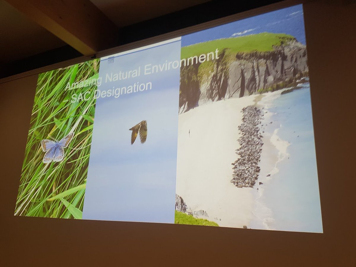 Super talk last night on all things Great Blasket, a place I've been to lucky to visit numerous times for work &amp; pleasure. Important points raised on the delicate balancing act needed to manage/conserve nature while honouring the history &amp; cultural importance that the isld holds.