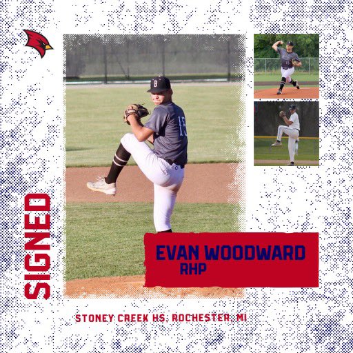 SVSU Baseball (@svsubaseball) on Twitter photo Next up in the 2024 class is <a href="/EvanWoodward_15/">Evan Woodward</a>!
Evan is a tall athletic arm from Stoney Creek HS. Woodward is a competitor who already has plus velo and pitchability with 3 pitches! Next up in the 2024 class is <a href="/EvanWoodward_15/">Evan Woodward</a>!
Evan is a tall athletic arm from Stoney Creek HS. Woodward is a competitor who already has plus velo and pitchability with 3 pitches!