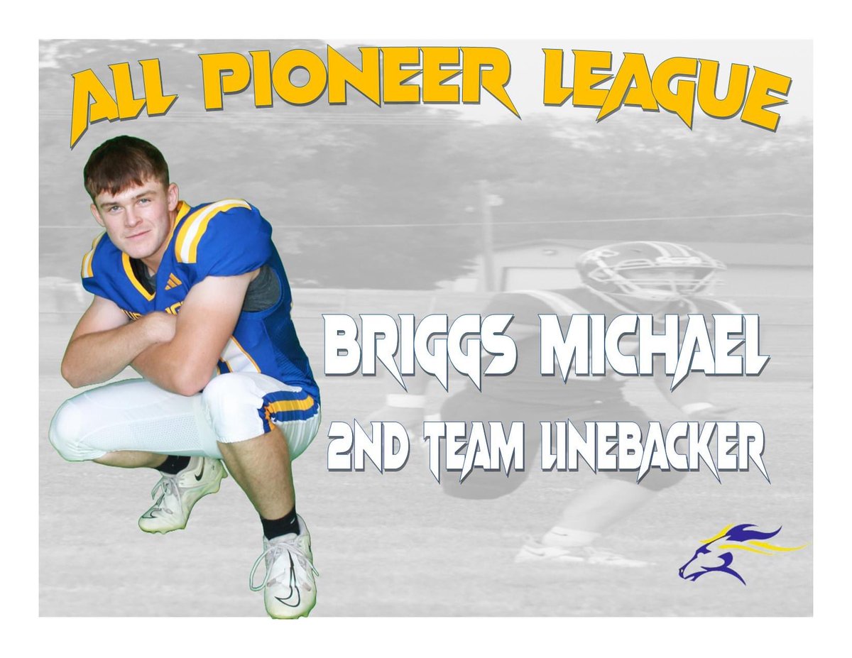 Congratulations on the league honor!
Class of 24 Briggs Michael