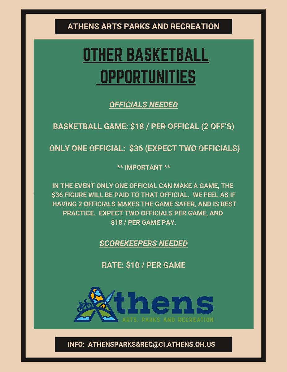 Athens Arts, Parks, and Recreation tweet media