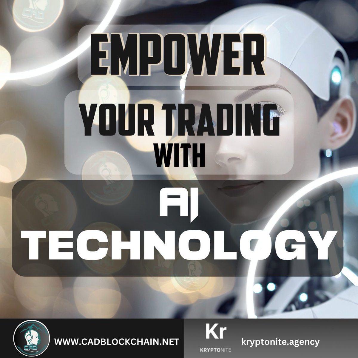 CADaiblockchain's tweet photo. #CADaiBlockchain

We are thrilled to announce our partnership with Kryptonite Agency, an award-winning leader in Web 3 marketing. 

This partnership will allow us to bring our clients the latest innovations in blockchain technology and marketing strategies, ensuring that CAD's ecosystem stays ahead of the curve. Kryptonite Agency's expertise in Web 3 marketing, combined with our own experience and resources, forms a powerful team that will be able to provide unparalleled services to our clients. 

We are excited to see the positive impact this collaboration will have on the blockchain industry and beyond.

Together, we will push the boundaries of what is possible in the AI-blockchain industry and beyond. We look forward to the endless possibilities that this partnership holds and the positive impact it will have on our clients, stakeholders, and the wider community.

TG: @cadofficialportal
web: https://t.co/FFCIImwhiu
KR marketingteam: https://t.co/lxcOoCzQJ5

#AIblockchain @CADaiblockchain #KryptoniteAgency