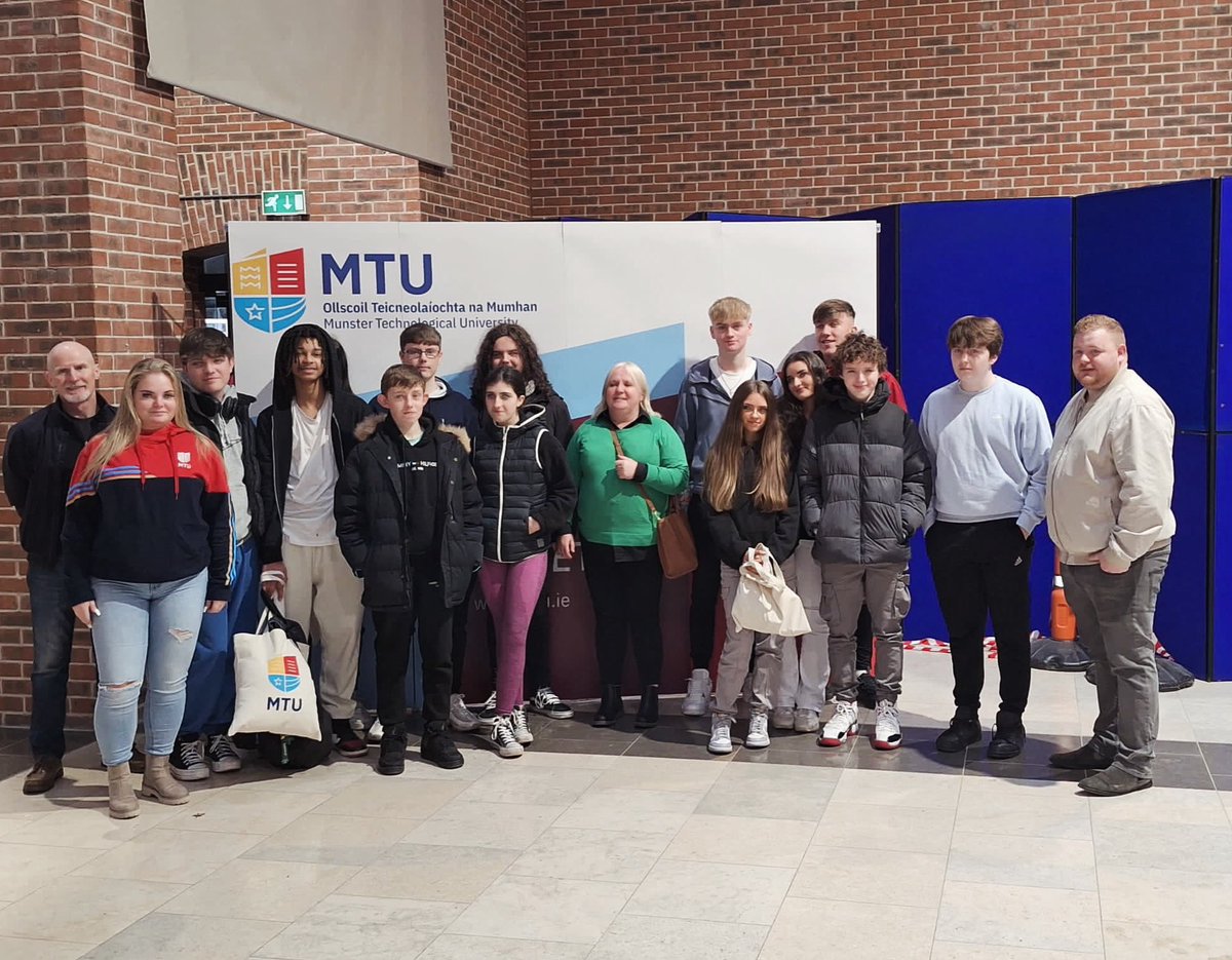 MTU Cork Campus Access Service (@mtucork_access) on Twitter photo Students from <a href="/CorkLifeCentre/">Cork Life Centre</a> who are participating in the Traveller Education Programme pictured on the <a href="/MTU_ie/">Munster Technological University</a> Bishopstown Campus today. The group visited the open day exhibitions and talks and also had a campus tour. #MTUAccess #TravellerEducation Students from <a href="/CorkLifeCentre/">Cork Life Centre</a> who are participating in the Traveller Education Programme pictured on the <a href="/MTU_ie/">Munster Technological University</a> Bishopstown Campus today. The group visited the open day exhibitions and talks and also had a campus tour. #MTUAccess #TravellerEducation
