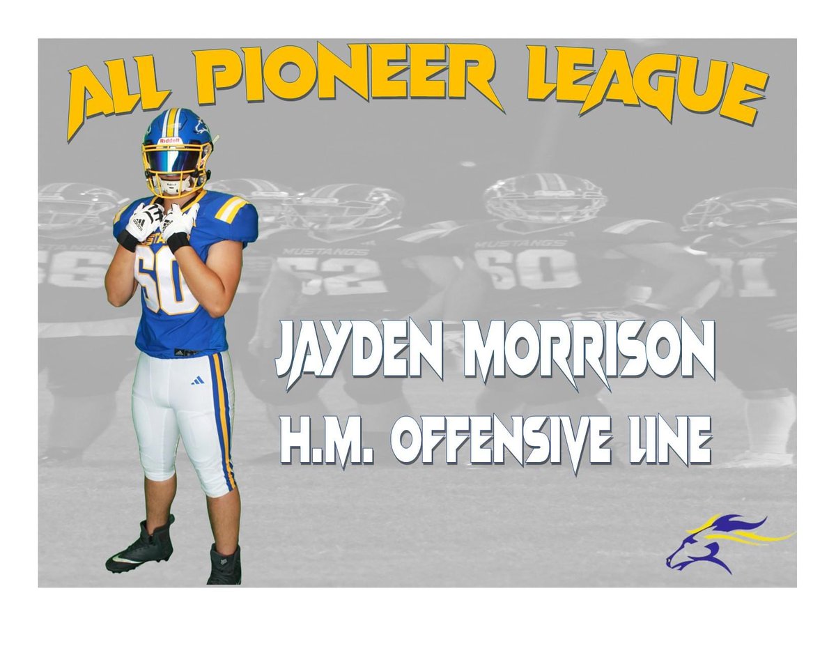Congratulations on the league honor!
Class of 24 Jaydon Morrison