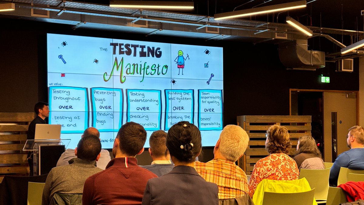 Liberty_IT's tweet photo. A huge shoutout to everyone who joined us at @portershed yesterday with itag &amp; itag Skillnet to dive into innovative testing strategies! 🚀

We'd a fantastic time exploring the world of software testing excellence and learning how to embrace incremental change for better results. https://t.co/JQrpx9rEaA