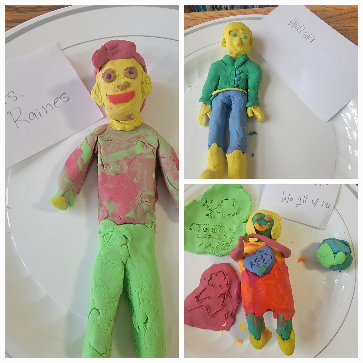Career Center Media (@ccmediacenter1) on Twitter photo Friday Fun--students sculpted their renditions of teachers in Play-doh. Who looks the most realistic?
<a href="/wsfcs/">WS/FC Schools</a> Friday Fun--students sculpted their renditions of teachers in Play-doh. Who looks the most realistic?
<a href="/wsfcs/">WS/FC Schools</a>