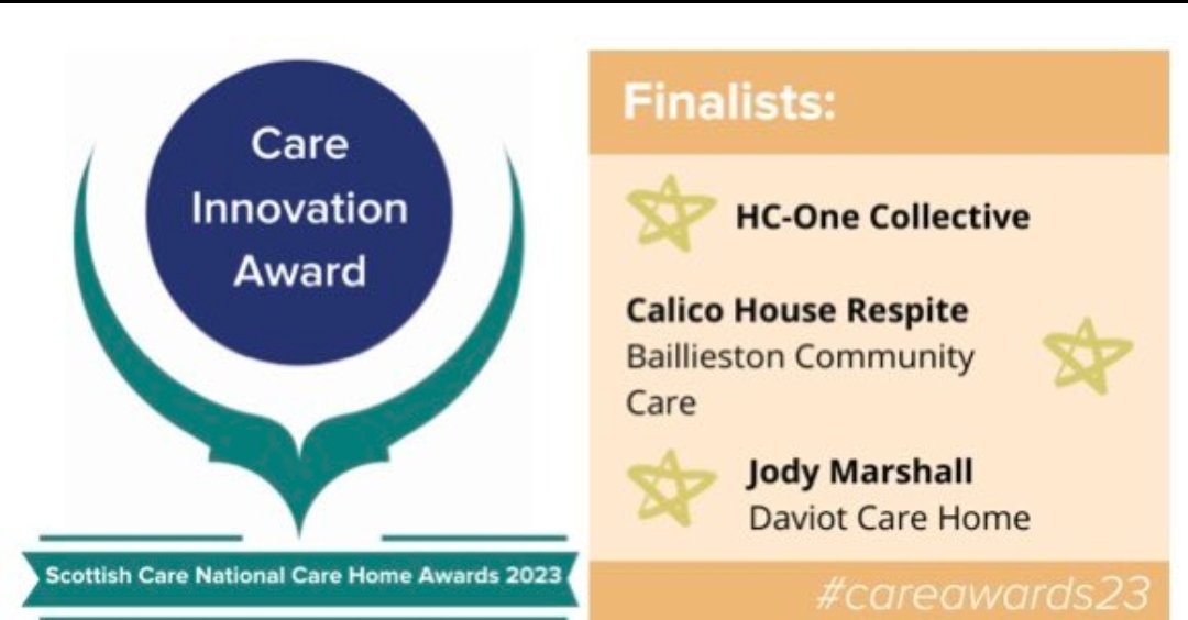 mgt84's tweet photo. Good luck to @LouiseFulton831 @KATYJENKS1 and the rest of the @HC_One collective at the Scottish care awards tonight 🍀🧡 #careawards23 https://t.co/2elKtOUIUK