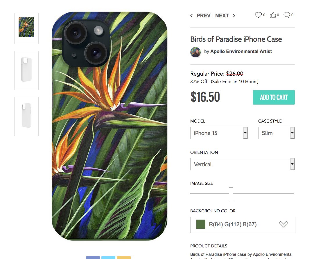 theArtofApollo's tweet photo. Check out this Birds of Paradise iphone case that I uploaded to https://t.co/6yX7EVjWEe! https://t.co/QAsCNJGolH On sale now. Check out several other products with this image. https://t.co/Ro92fIWuSe