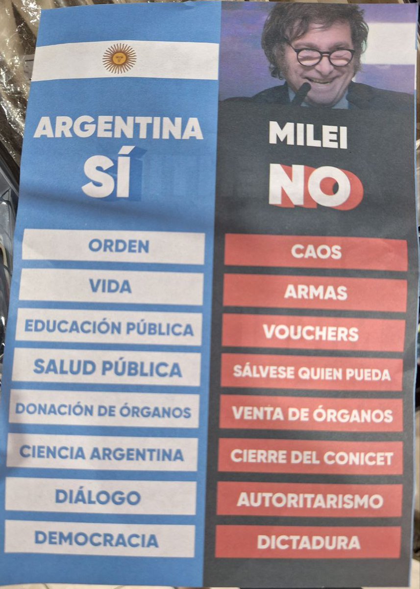 Porque debe haber un Estado Presente: la Educación nunca puede ser con vouchers, y la Salud siempre debe ser Pública!
El domingo: #MassaPresidente2023
⬇️