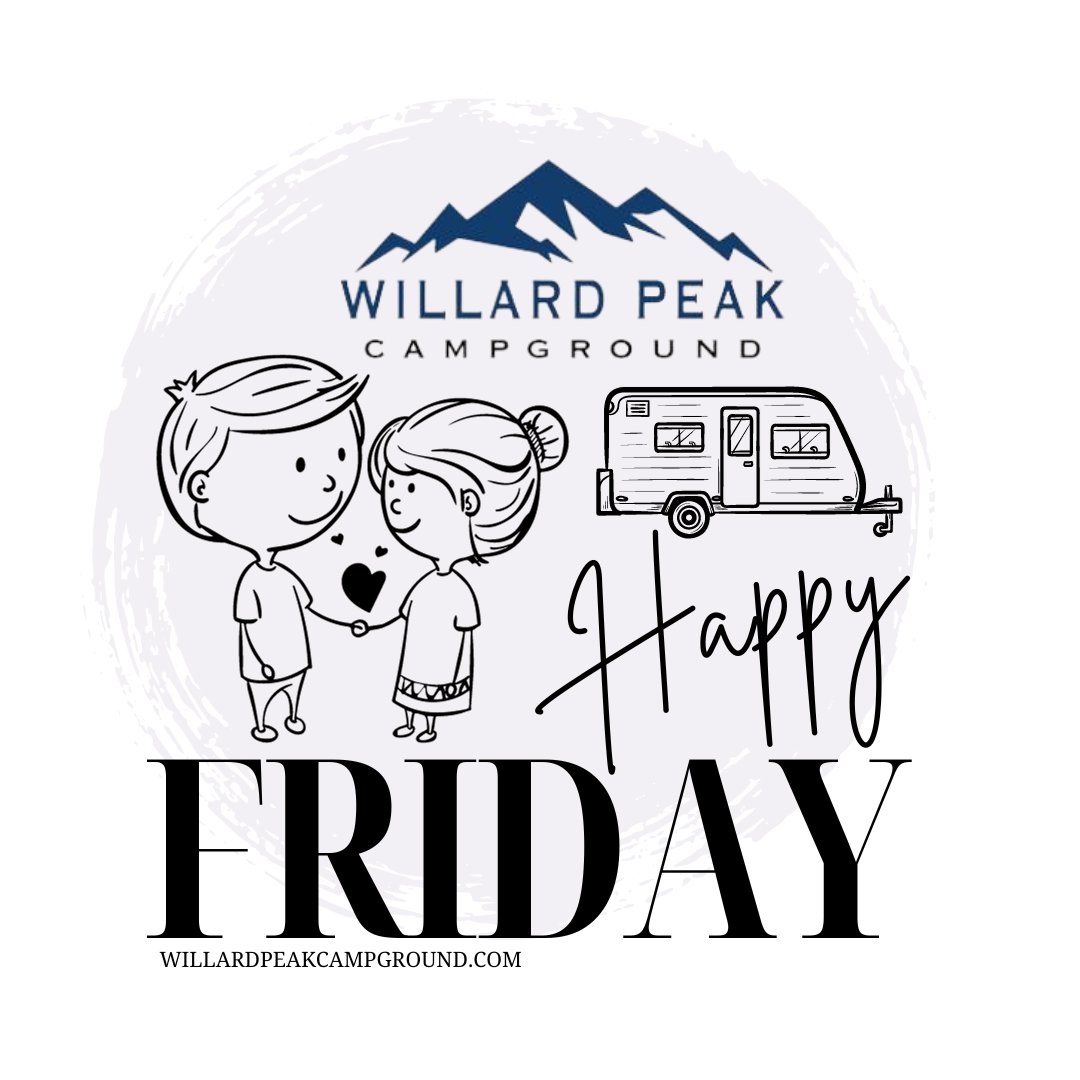 Happy #friday from #RVUtah home. #willardpeakcampground