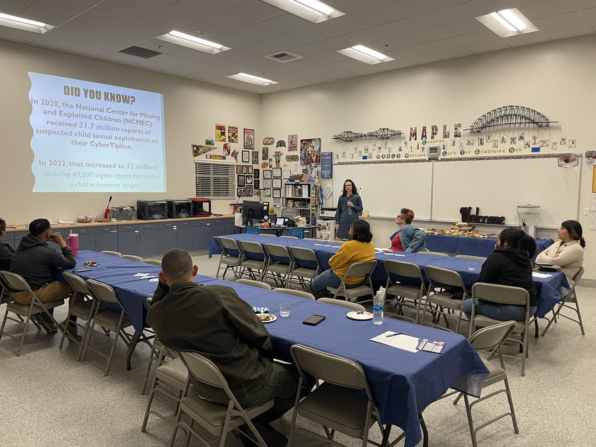 First Parent Engagement Event since COVID! Great presentation from Angela Look with KernDHS.