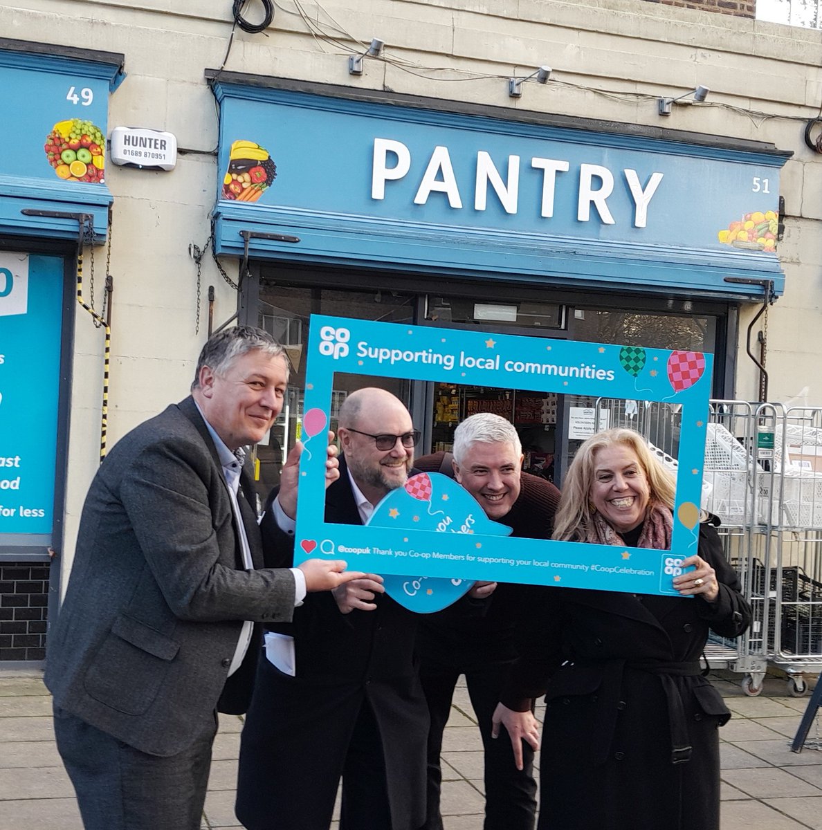 Visited @PantryPeckham as part of Community Celebrations with Neil and the Ops Board. Thanks to Dom, Adrian, and Stevie for coming along to help us celebrate and to Shahid and Chris for hosting us and highlighting the important work the Peckham Pantry does to support families.
