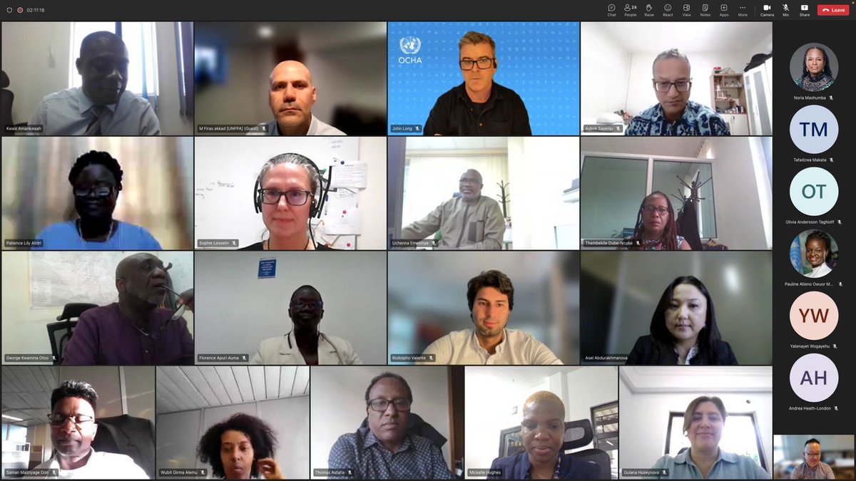 amassk's tweet photo. Resident Coordinator Offices hv crucial role during crises and Collaboration across the @UN is essential in navigating these challenging times. #DCO Africa discusses Crisis coord with #RCOs in #Africa https://t.co/gAzKY84Jvv