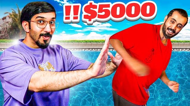 اقل شخص يغرق يفوز مع شباب 25 🔥 (اذا ما جاوب على سؤال الانمي اغرقه فالمسبح 😂😈 )

youtu.be/fOt9Sv-6fXw?si…