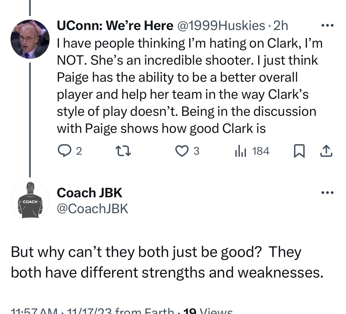 Coach JBK tweet media