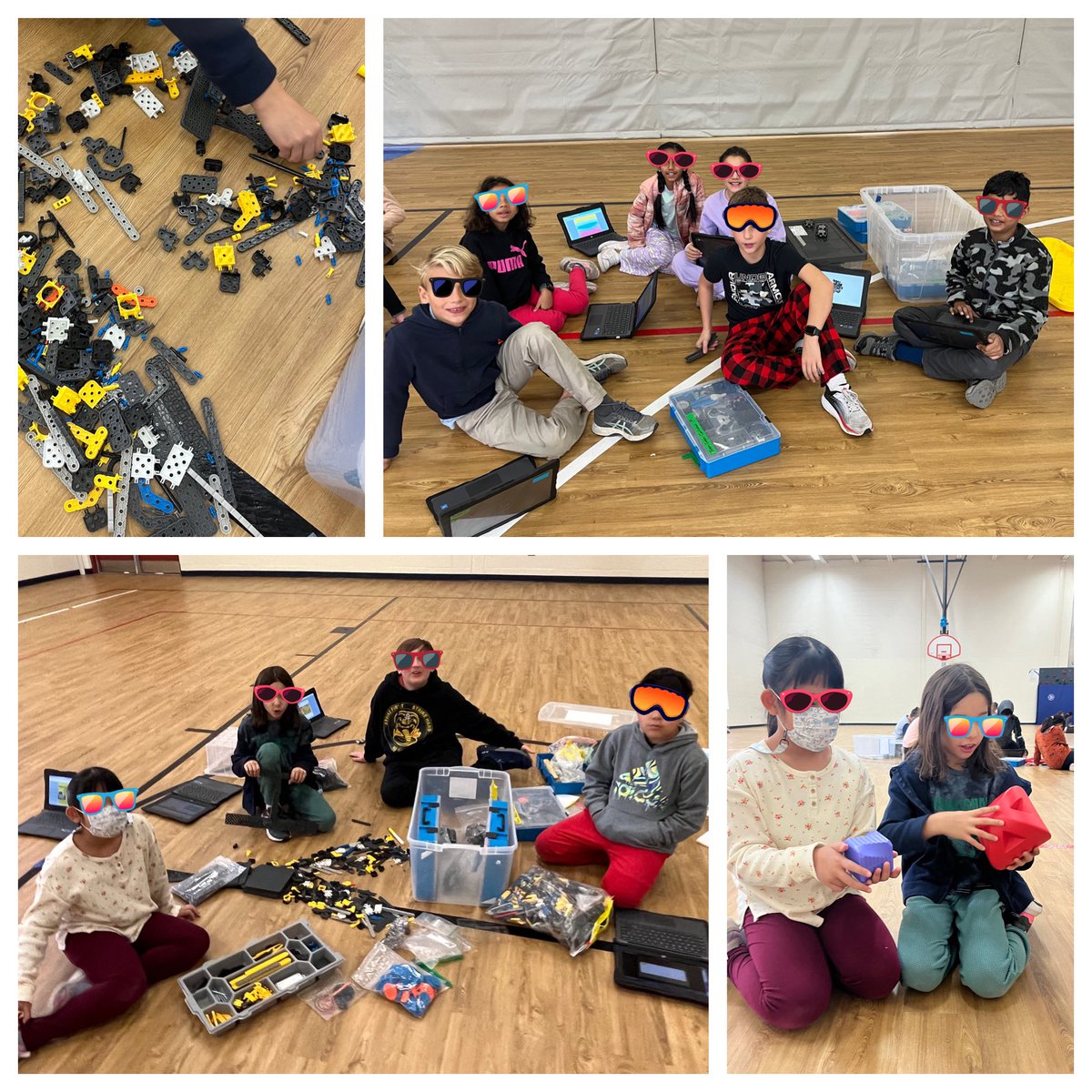 Our Robotics Teams @CowlishawKoalas learned the rules for this year’s Full Volume competition @VEXRobotics #VexIQ. Three different block sizes will present a unique design challenge for these engineers as they design their robots 🤖! @ipef204 @briangio3 @BookCreatorApp @IPSD_WOW