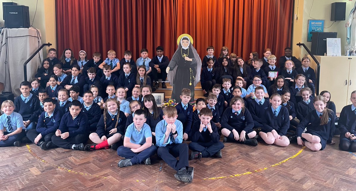 MSCArmaghPS's tweet photo. Happy Feast Day to all in the Sacred Heart Community. Today, in Anti- Bullying Week we celebrated the gift of friendship, being able to be different, have different opinions but remain friends 😊😊@Sacred Heart ♥️ https://t.co/XqWFehtYEd