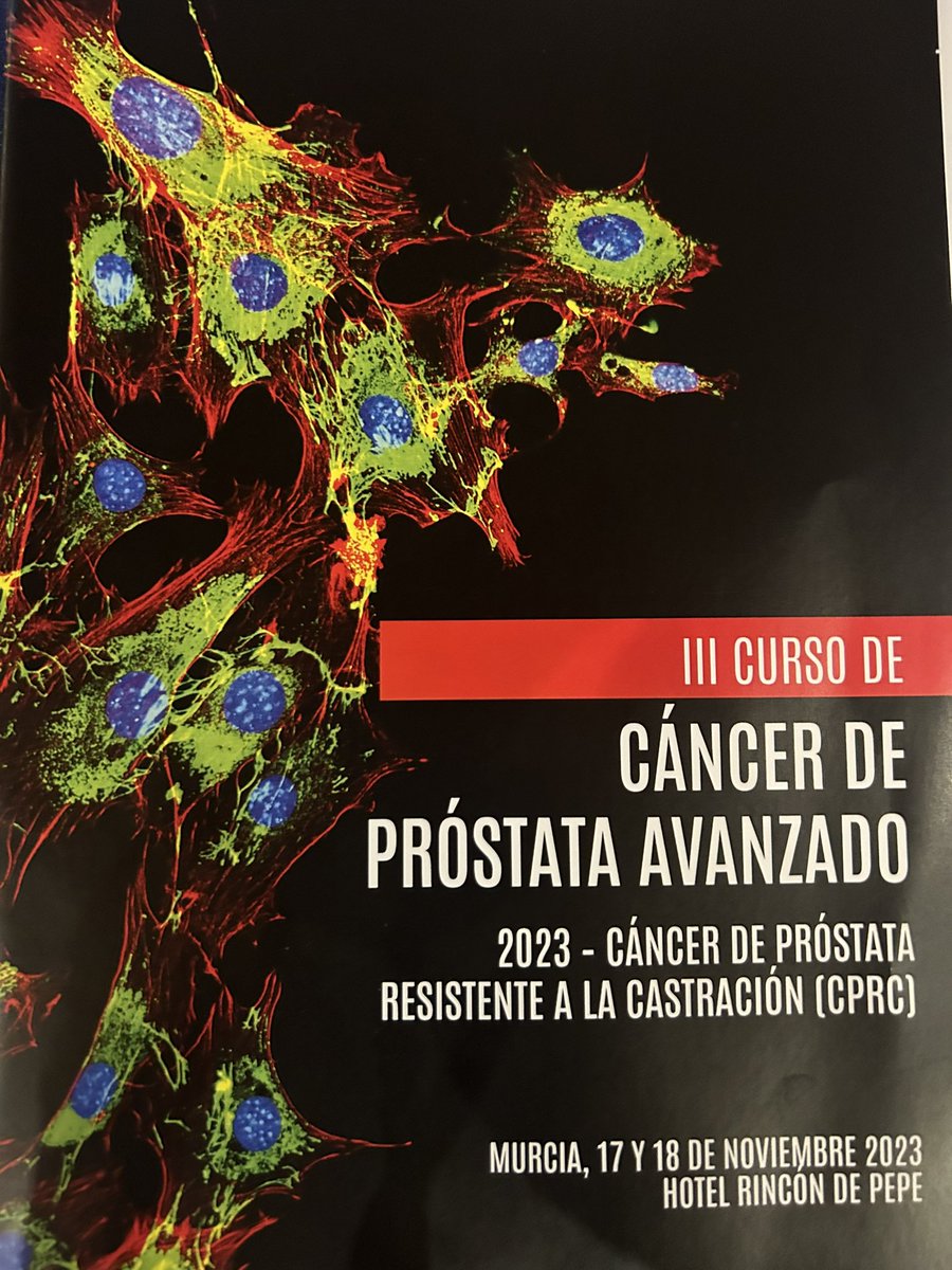 Nuestra compañera Eva García nos habla de interacciones en el III curso de Cáncer de Próstata Avanzado