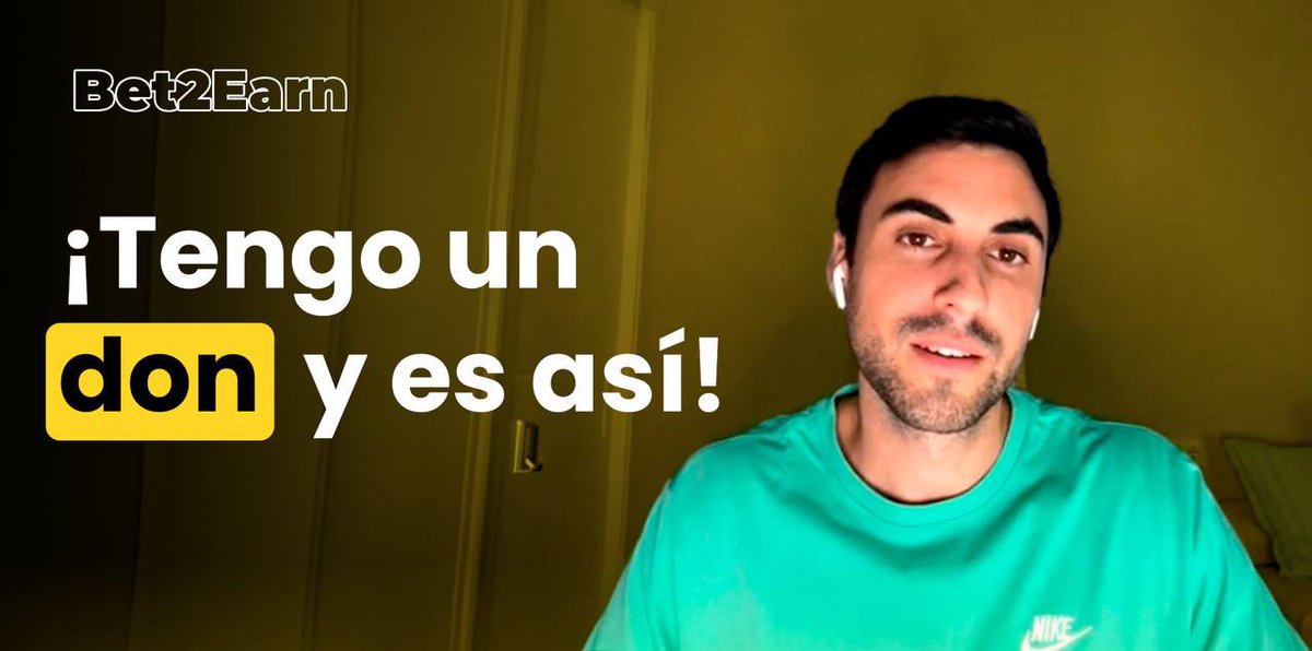 Bet2Earn's tweet photo. ¡Nuevo vídeo en YouTube! 📹

5️⃣0️⃣ PREGUNTAS CON NACHO 👨‍💻

En este vídeo, entrevistamos a Juanmi, la persona que está detrás de @TitiHenrybets ⚽️

Mira aquí el vídeo ➡️ https://t.co/1uyAu0ZvXm

➖¿Cúal fue su mejor año como Tipster? 👨🏻‍💻
➖ ¿Cómo fueron sus inicios? 🔙
➖ ¿Cómo organiza toda la información que consigue? 💡

Y mucho más… 😏

✍🏼 Coméntanos que te parece el vídeo, te leemos en los comentarios! 👀