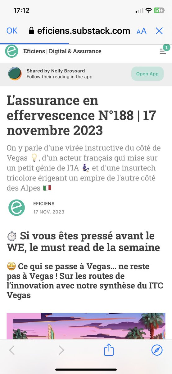 Les infos hebdo clés de l’
#insurtech :

🔹<a href="/plussimple_fr/">+Simple</a> fait l’acquisition d’une nouvelle société en Italie 🇮🇹 

🔹<a href="/zelros/">ZELROS by Earnix</a>  booste son offre à l’IA générative

🔹<a href="/BaloonAfrica/">Baloon Assurance</a>  partenaire de <a href="/TotalEnergies/">TotalEnergies</a> en Côte d’Ivoire 🇨🇮 

…

🙏 <a href="/eficiens/">Digital & Assurance</a> 

urlz.fr/ovJg