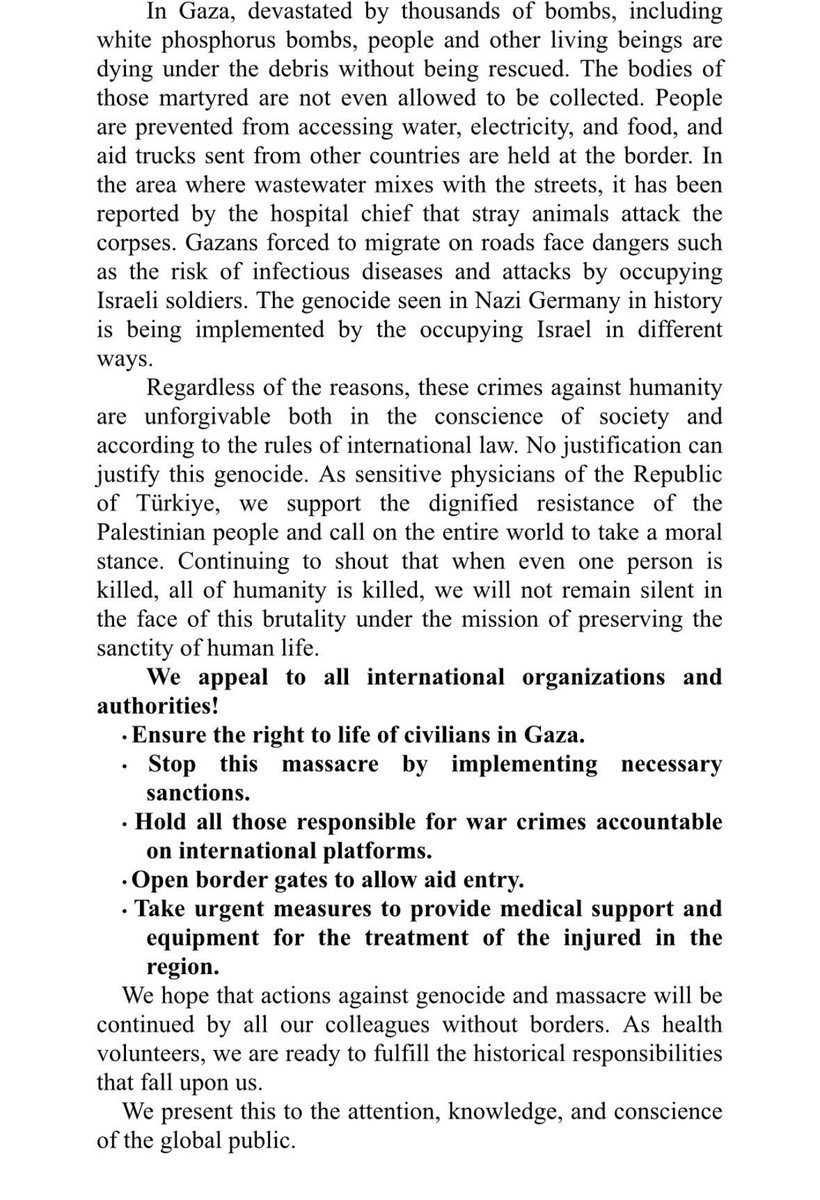 Stop the massacre against Palestinians !!
 #doctorsstandwithpalestine
#Palestine 
#PalestinianGenocide