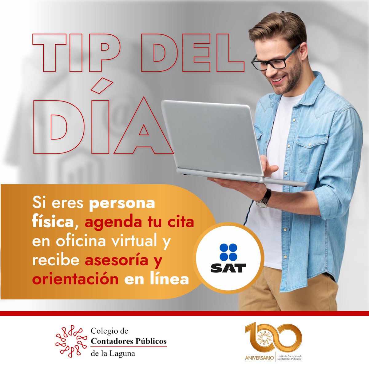 👨🏻‍💻 Con Oficina Virtual recibe asesoría y orientación en línea, además presenta trámites como cambio de domicilio, corrección o incorporación de CURP y entrega de datos fiscales. Agenda tu cita en citas.sat.gob.mx

📈 Fuente: SAT México