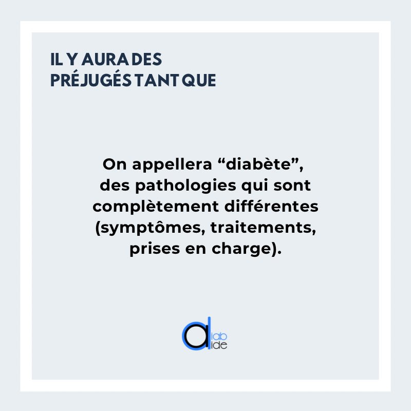 ❓Et vous, vous avez lu des trucs louches sur le diabète ? 
✉️ N’hésitez pas à nous les envoyer en DM qu’on puisse y réagir.
💢N’hésitez pas à partager si vous souhaitez stopper ces préjugés.
