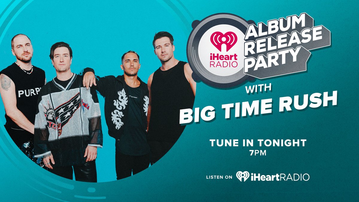 Y100MIAMI's tweet photo. You know we gotta do it big time! 😉🔥❤️ Listen to @bigtimerush's Album Release Party TONIGHT at 7pm! 🎉 #iHeartBigTimeRush 

Open the free @iHeartRadio app to listen! ➡️ https://t.co/GxgNbjAr0b https://t.co/osHN8AzS52