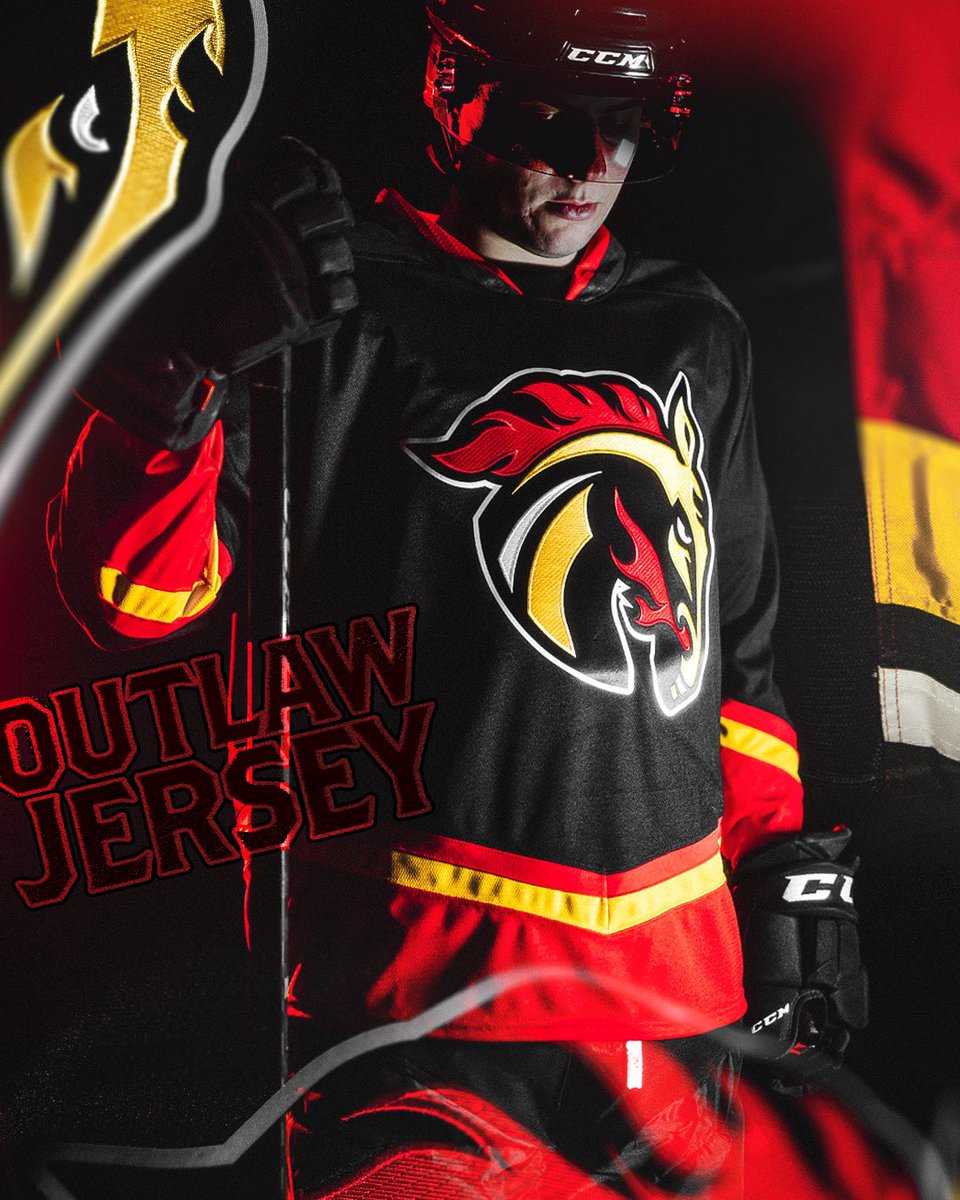AHLWranglers's tweet image. Rise of the Outlaw! 🔥