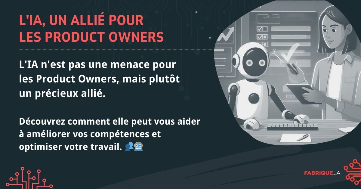 #ProductOwner, l’IA peut être un véritable allié pour vous si vous utilisez des prompts d’une manière optimale. 🧠

Ça peut vous aider à explorer le marché, à débuter la création de prototypes ou à gérer le backlog. Nos formations gratuites: bit.ly/MasterClassesW…
