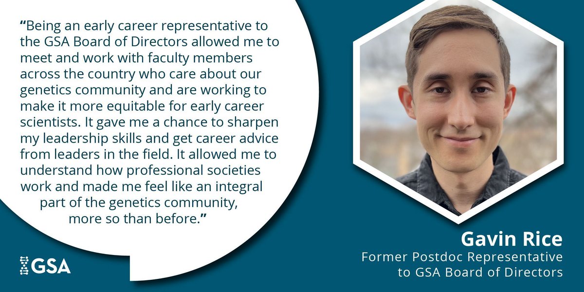 We are looking for a grad student representative to the GSA Board of Directors! Start preparing:
1️⃣ A letter of recommendation
2️⃣ A letter from your advisor confirming that you are able to commit to this role
Then, submit your application by December 7: bit.ly/46v5fxC