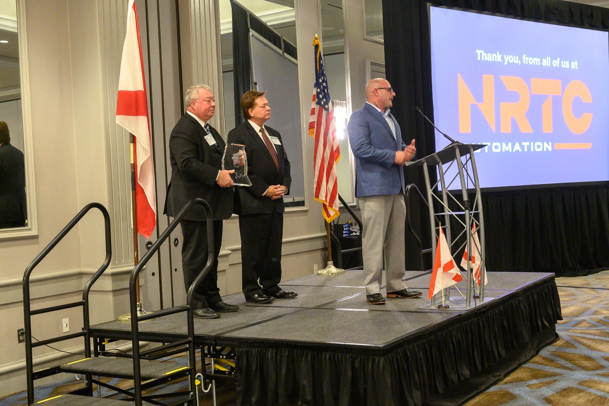 NRTC_Automation's tweet photo. Thank you to the @AlabamaAMA for awarding us the 2023 Small Manufacturer of the Year title!

We would also like to thank our hardworking and dedicated NRTC team. We wouldn't be in this position without your passion and perseverance!

#automotive #manufacturing #AAMA #NRTC https://t.co/YqsBdpX90Y