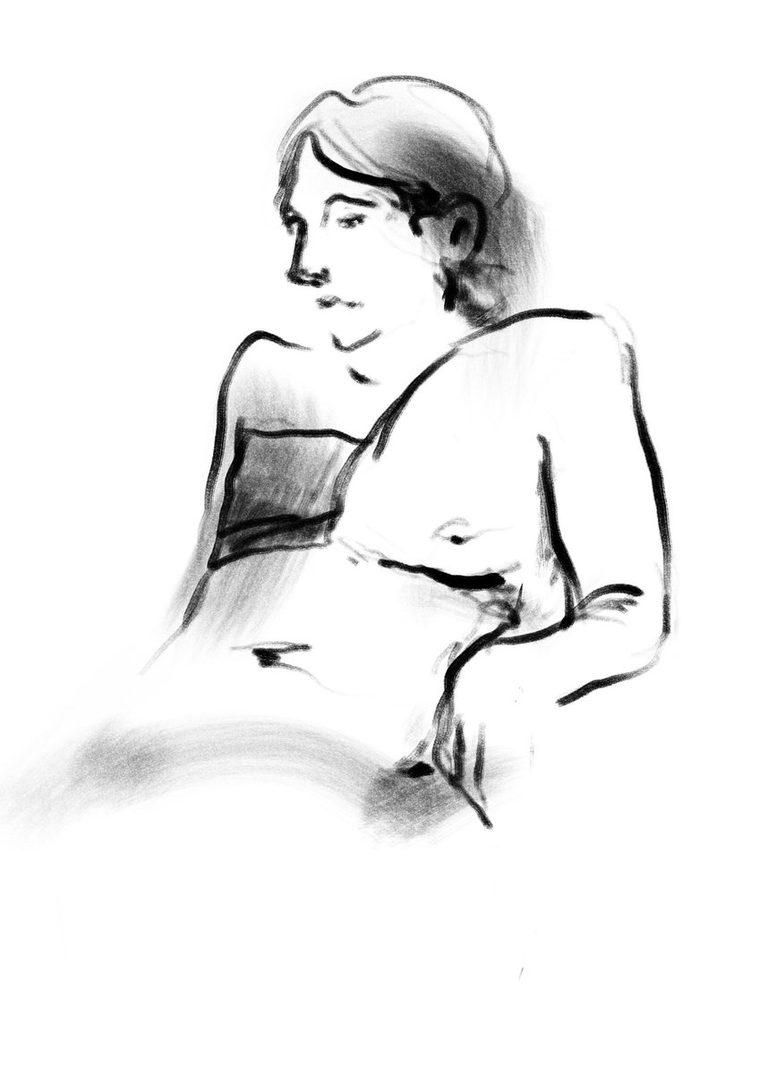 etcetera_209's tweet photo. He ido un ratillo a dibujar modelos en vivo después de un par de años (lo echaba un poquito de menos :( https://t.co/vokfSOw0r0