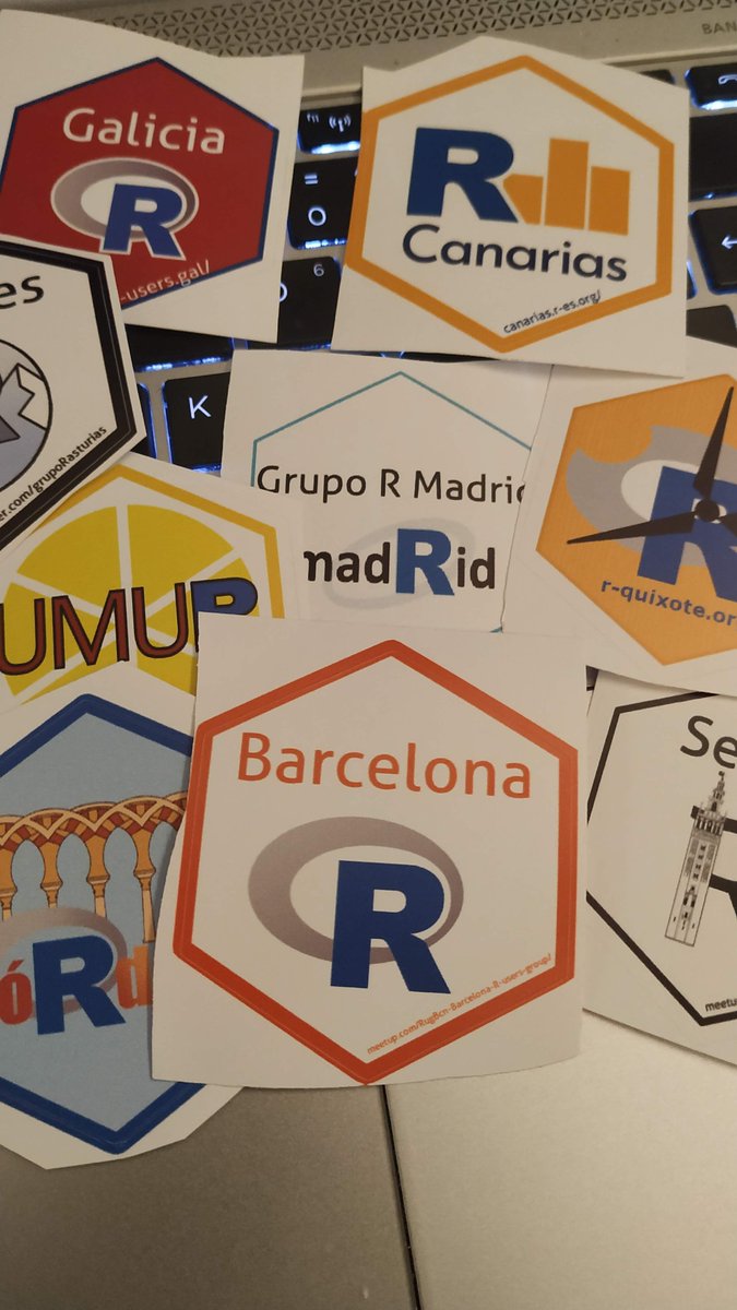 Comunidad R Hispano (@r_hisp) on Twitter photo Qué comunidad 💙 Compartimos conocimiento, habilidades, ideas, y sobre todo, muy buenos momentos.
Además del Congreso tienes grupos locales y puedes seguir haciendo comunidad <a href="/_SevillaR/">SevillaR</a> <a href="/quixote_r/">R-Quixote</a> <a href="/R_usersGal/">Xornada de Usuarios de R en Galicia</a> <a href="/canarias_r/">Comunidad R en Canarias</a> <a href="/grupoRasturias/">Grupo R Asturias</a>
Nos vemos en Sevilla! #RqueR #rstatsES Qué comunidad 💙 Compartimos conocimiento, habilidades, ideas, y sobre todo, muy buenos momentos.
Además del Congreso tienes grupos locales y puedes seguir haciendo comunidad <a href="/_SevillaR/">SevillaR</a> <a href="/quixote_r/">R-Quixote</a> <a href="/R_usersGal/">Xornada de Usuarios de R en Galicia</a> <a href="/canarias_r/">Comunidad R en Canarias</a> <a href="/grupoRasturias/">Grupo R Asturias</a>
Nos vemos en Sevilla! #RqueR #rstatsES
