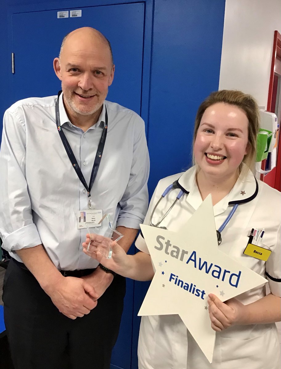 Star Award: Rebecca Wilson 🌟

Rebecca went above and beyond for a patient who had been on the ward for more than 60 days, engaging with empathy and motivating them through recovery. She was patient, kind, and regularly advocated for the patient 💙