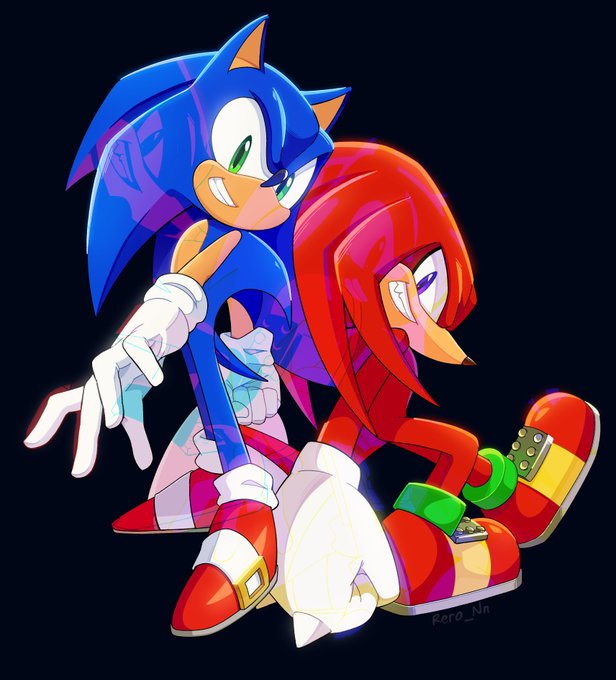 they do real style #SonicTheHedeghog #KnucklesTheEchidna