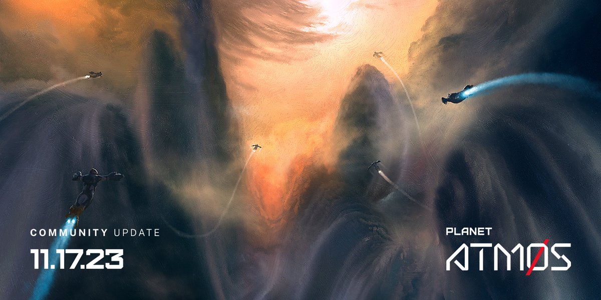 It’s been a fun and productive week here on Planet Atmos. In this week's Community Update:

- Virtual Playtests for ExoGP
- Community Collab with Owned
- Industry News from NHL 
- Community Highlight
- And more

🧵...