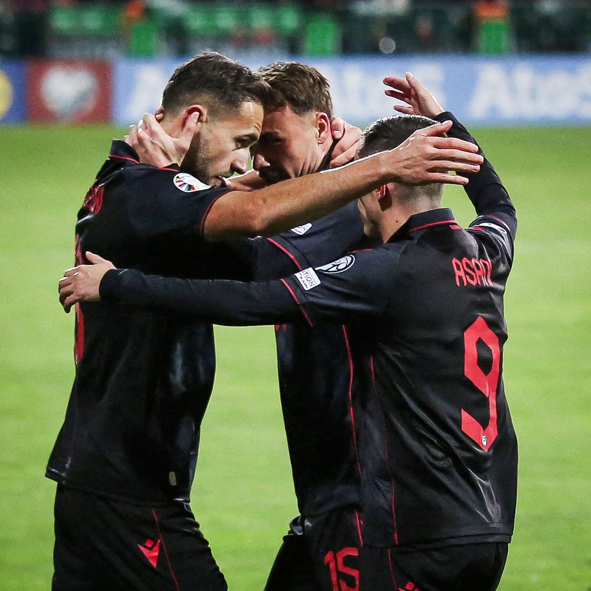 Albania have qualified for the Euros for just the second time 🇦🇱