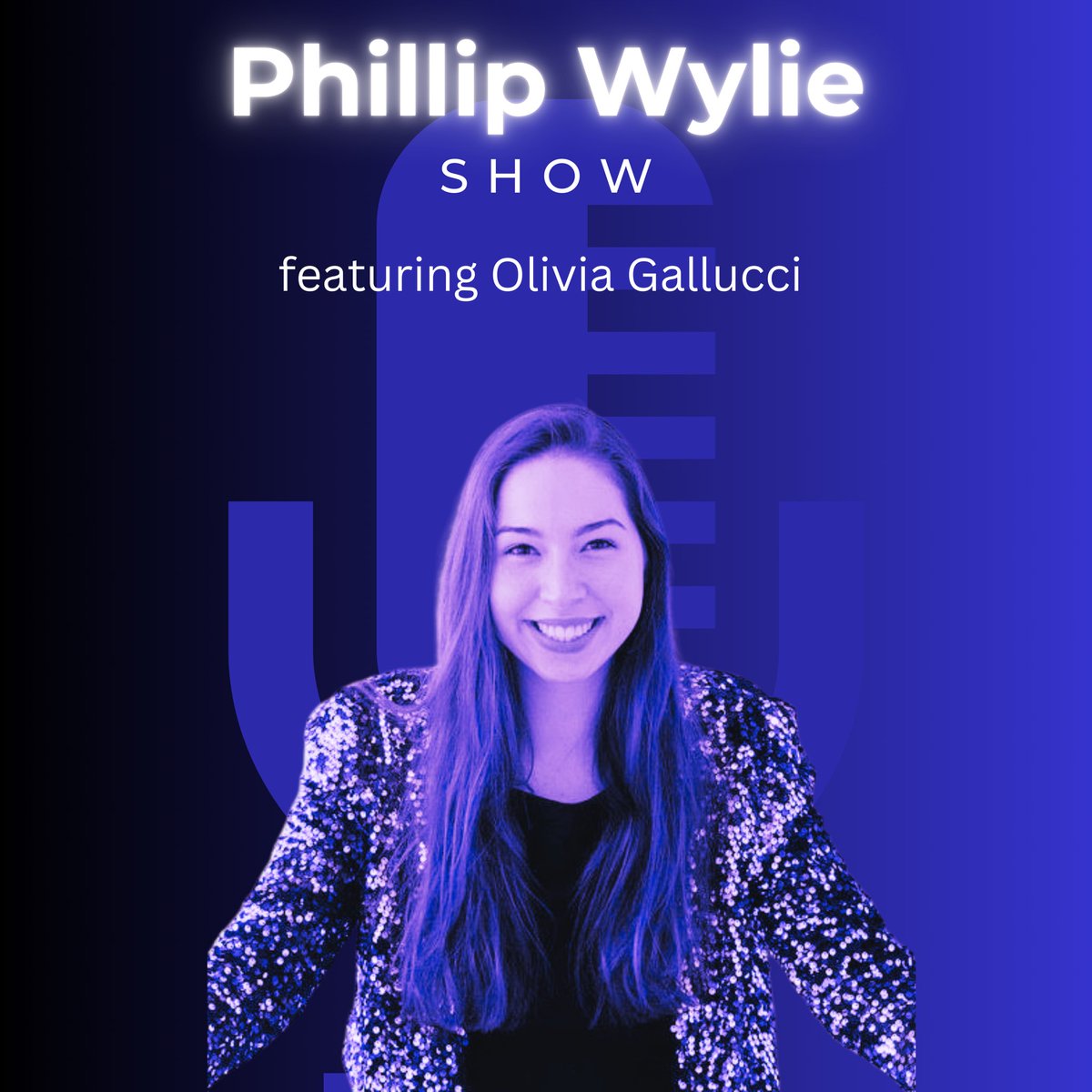 PhillipWylie's tweet photo. The latest episode of The Phillip Wylie Show features @OliviaGalluccii is available. 
https://t.co/nkaQqsSIag https://t.co/aNOPm016zV