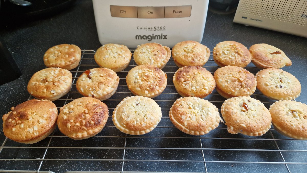mrsd1995's tweet photo. @wernerspenguin I make mince pies with a frangipane topping.  Not had any complaints. https://t.co/3Ty2ELcd7t