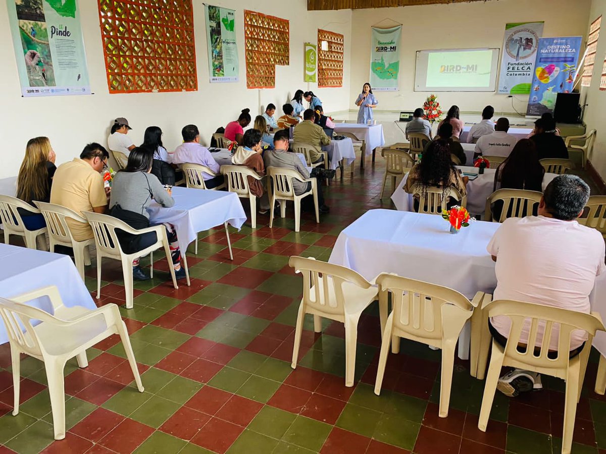 FAO_Colombia's tweet photo. 🕊️Lanzamiento del Corredor de aviturismo Bird-Mi, turismo que conecta, integra 6 localidades del piedemonte y zona costera nariñense de Barbacoas y Tumaco del #PacíficoBiocultural🌳🐆 https://t.co/KfWWY2uPfH