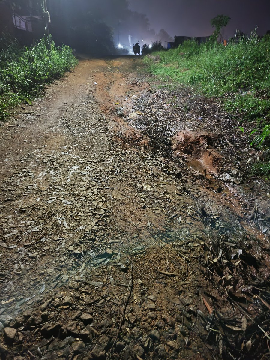 msp_prasanth's tweet photo. @CMOTamilnadu @KN_NEHRU @evvelu @VijayadharaniM

Complaint regarding bad road condition.
இடம் : குழித்துறை மேற்கு ரயில் நிலையம் (KZTW)

மேற்கண்ட ரயில் நிலையத்திற்கு செல்லும் வழி முற்றிலும் சேதமடைந்து,ஆழமான குழிகள்,வாகனம் ஓட்ட முடியாத நிலையில் உள்ளது. https://t.co/2USUA3CTLl