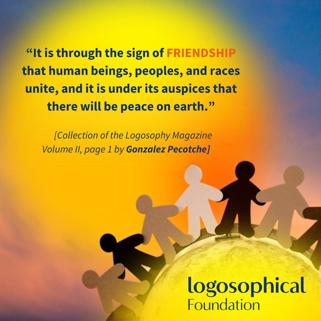 Logosophy's tweet photo. To learn more about the concept of friendship and many others according to Logosophy, please check our website https://t.co/zTaDaTp1Oa for articles, videos, and books that can be downloaded for free. You can also visit our YouTube channel @Logosophy.

#selfknowledge #conscience https://t.co/vjTxFQnnNh