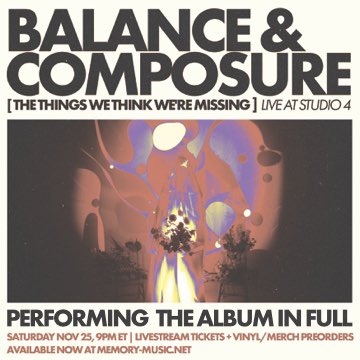BALANCE & COMPOSURE tweet media