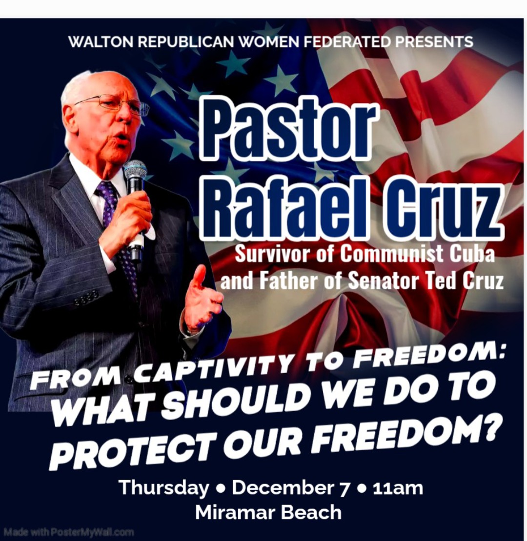 WRWFederated's tweet photo. Rev. Rafael Cruz is our December 7 Luncheon speaker! He is a powerful example of the American dream. 
Registration now open:
https://t.co/daUb5pjbSF https://t.co/Tks7ac4F2N